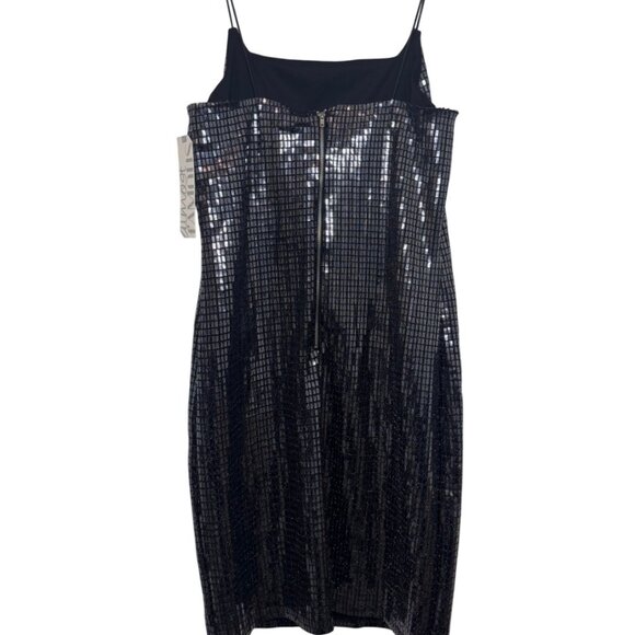 Almost Famous black strappy bodycon cocktail dress size US XL - Picture 4 of 8